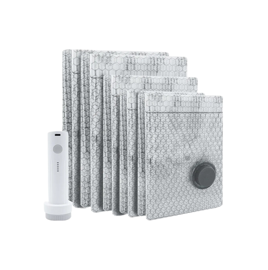 Vacuum Storage Bags – 15-Piece Electric Set | Most Popular