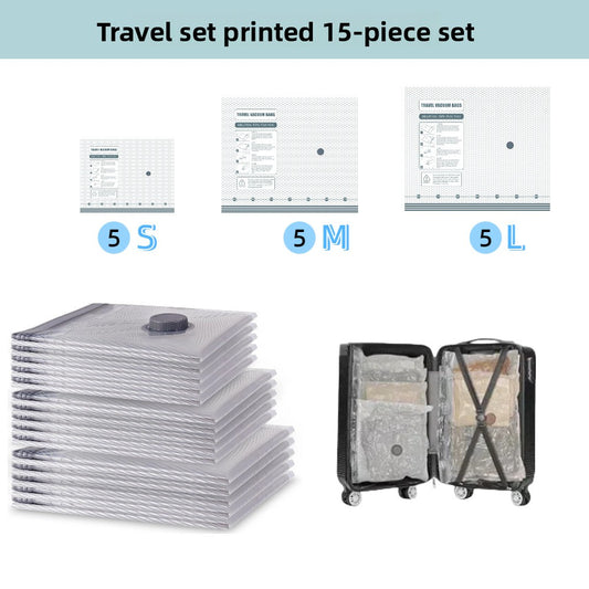 Vacuum Storage Bag Refill – 15 Pack (No Pump)